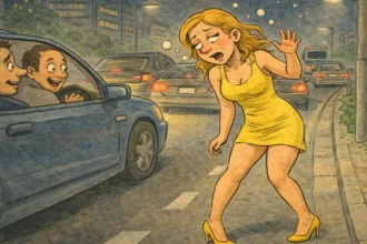 Μεθυσμένη νεαρή γυναίκα με 12ποντα περπατά τη νύχτα στην Κηφισίας