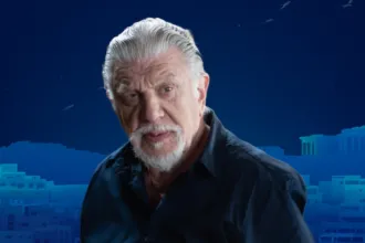 Ο Πέτρος Νταγιάννος σε έντονη σκηνή της σειράς