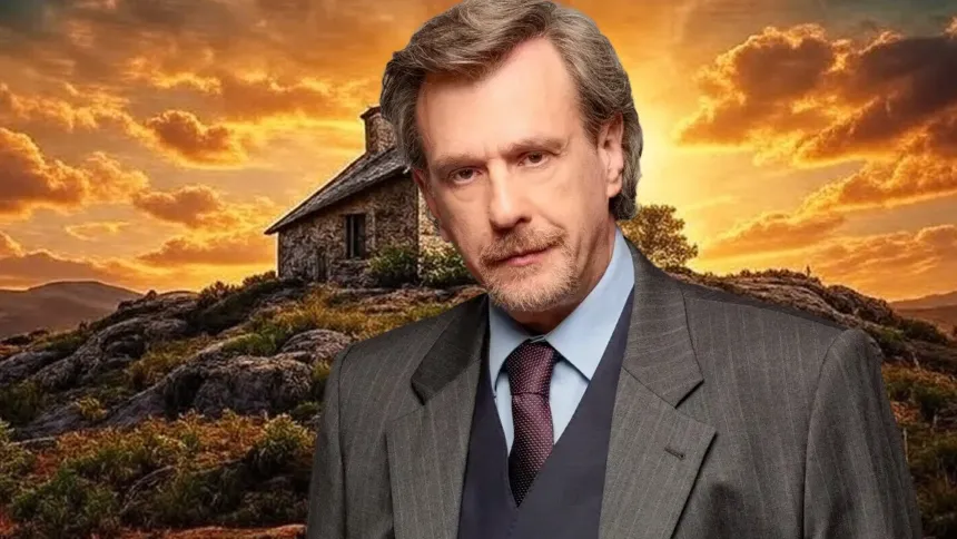 Ο Απόστολος καταρρέει στη σειρά Το σπίτι δίπλα στο ποτάμι.