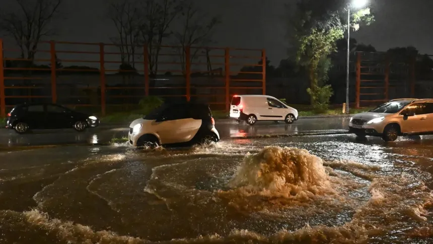 Κακοκαιρία Byron με έντονη βροχή