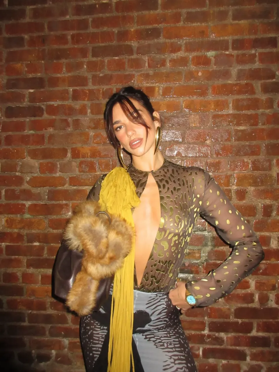 Η Dua Lipa επαναπροσδιορίζει το sheer dressing με look Ferragamo Spring/Summer 2026 3 Dua Lipa