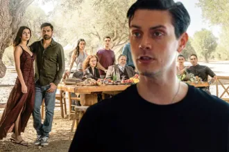 σκηνή από τη Γη της Ελιάς με έντονη δραματική ένταση