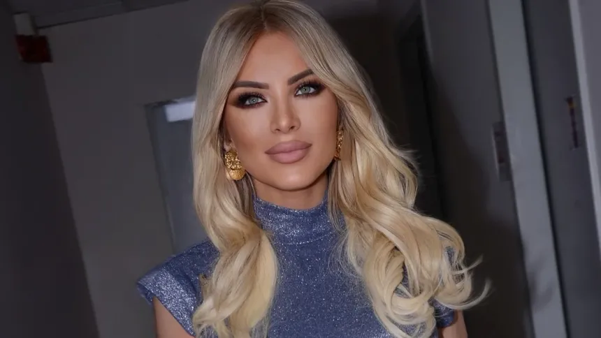 Κατερίνα Καινούργιου στο πλατό του Alpha