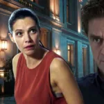 Σκηνή έντασης από τη σειρά Μία Νύχτα Μόνο με την ηρωίδα σε κίνδυνο