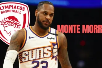 Ο Μόντε Μόρις σύντομα θα φορέσει τη φανέλα του Ολυμπιακού
