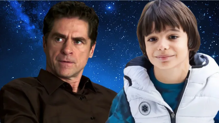 Ο Οδυσσέας και ο Πετράκης σε τρυφερή σκηνή από τη σειρά Μία Νύχτα Μόνο