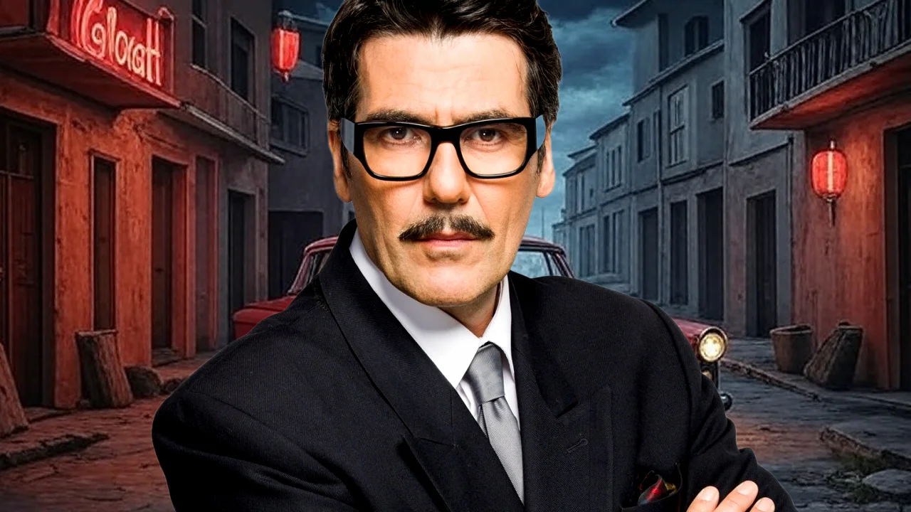 Ο Ντίνος αντικρίζει τον Γρηγόρη στο αστυνομικό τμήμα, με τη Γαλήνη δίπλα, λίγο πριν ξεσπάσει η κρίση στην οικογένεια Βούλγαρη.