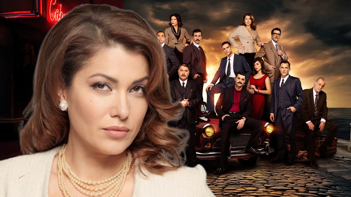 H Γαλήνη με φόντο την αφίσα του Πόρτο Λεόνε