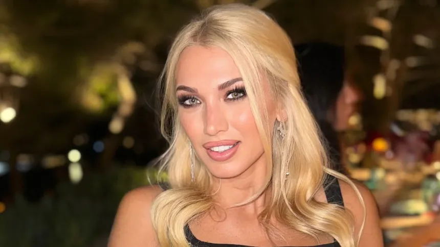 Η Κωνσταντίνα Σπυροπούλου σε πρόσφατη έξοδο της