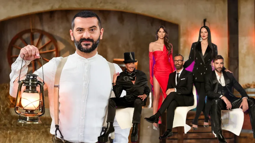 Τα reality της Φάρμας και του GNTM σε τηλεοπτικό φόντο.