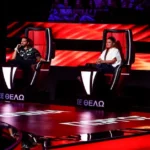 Οι φιναλίστ του τελικού του The Voice of Greece στη σκηνή πριν την ανακοίνωση του νικητή