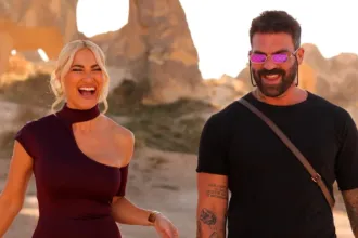 Ιωάννα Τούνη σε φωτογραφία όπου κάνει διακοπές με τον Δημήτρη Αλεξάνδρου