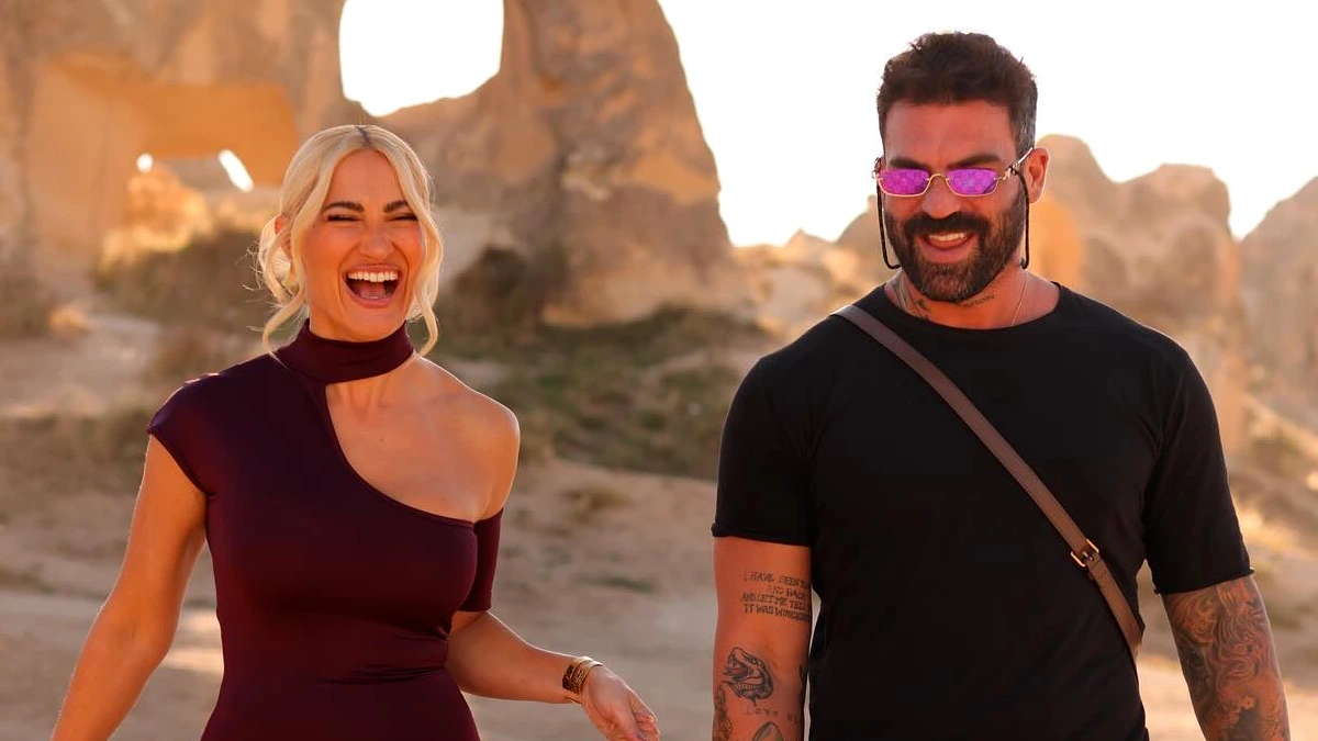 Ιωάννα Τούνη σε φωτογραφία όπου κάνει διακοπές με τον Δημήτρη Αλεξάνδρου