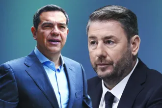 Τα συμφέροντα δείχνουν Τσίπρα, ενώ ο Ανδρουλάκης βλέπει τα ποσοστά του να καταρρέουν