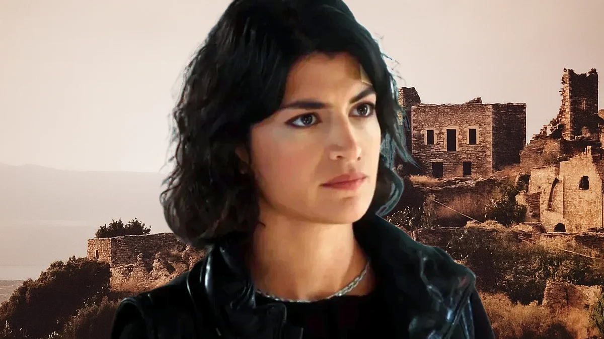 Η Χριστιάνα σε έντονη σκηνή με μυστηριώδη έκφραση στη «Γη της Ελιάς»