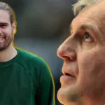 Ο Ζέλικο Ομπράντοβιτς σε έντονη στιγμή από αγώνα