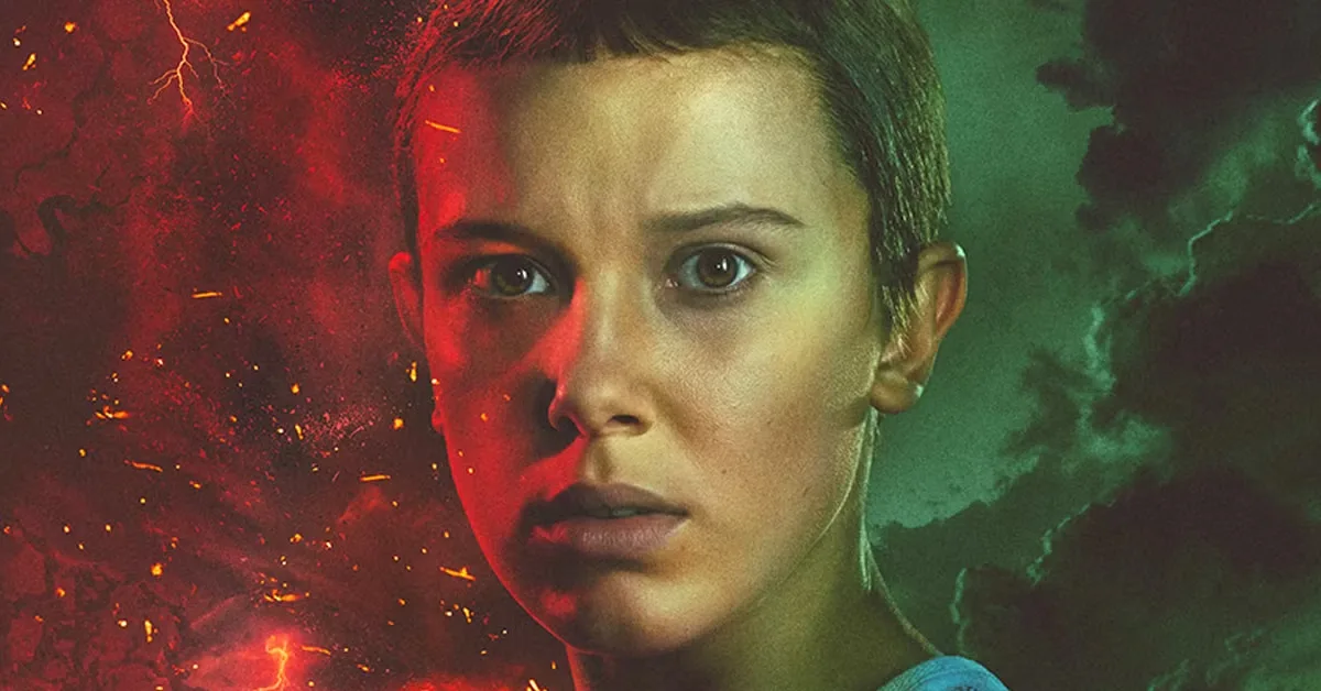 Η Millie Bobby Brown στην τελευταία σεζόν του Stranger Things.