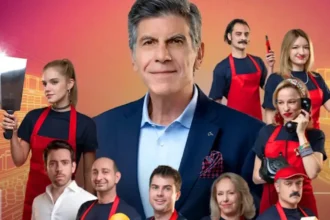 Ο Γιάννης Μπέζος και το καστ της σειράς Σούπερ Ήρωες στον ΑΝΤ1