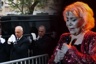 Κόσμος περιμένει στο λαϊκό προσκύνημα για την κηδεία της Μαρινέλλας στον Άγιο Ελευθέριο της Αθήνας