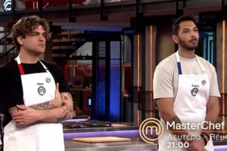 Διαγωνιζόμενοι του MasterChef μαγειρεύουν με αγωνία υπό την πίεση του χρόνου μπροστά στους κριτές