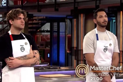 Διαγωνιζόμενοι του MasterChef μαγειρεύουν με αγωνία υπό την πίεση του χρόνου μπροστά στους κριτές