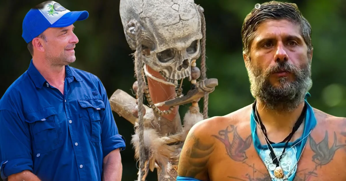 Ο Μιχάλης Σηφάκης μιλάει με ένταση στο συμβούλιο του νησιού εξηγώντας τους λόγους που δεν ψηφίζεται.