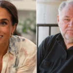 Ο ηλικιωμένος πατέρας της διάσημης δούκισσας σε πρόσφατη εμφάνισή του να χαμογελάει μετά την περιπέτεια της υγείας του.