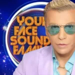 Πορτρέτο του Τάκη Ζαχαράτου με φόντο το Your face sounds familiar: