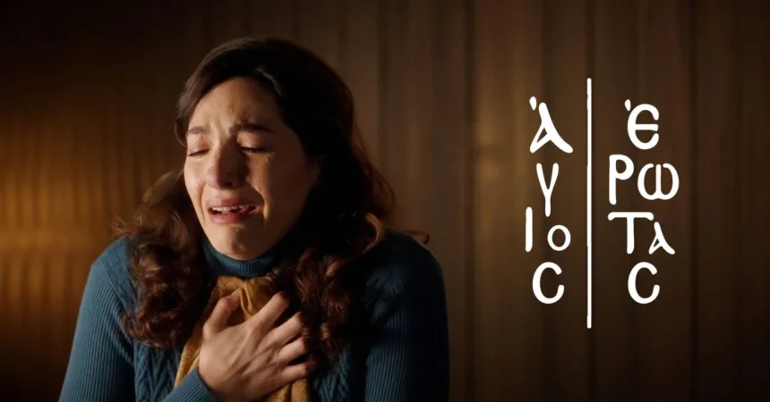 Η Άννα σφαδάζει από τους πόνους και παίρνει τη μεγάλη απόφαση να εγκαταλείψει τη Στέρνα μαζί με την Ελένη στα νέα επεισόδια της σειράς Άγιος Έρωτας.