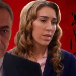 Η Ελένη σε κατάσταση σοκ, τη στιγμή που μαθαίνει το αδίστακτο σχέδιο του Κυριάκου να την κλείσει σε ψυχιατρείο στα νέα επεισόδια της σειράς Άγιος Έρωτας.