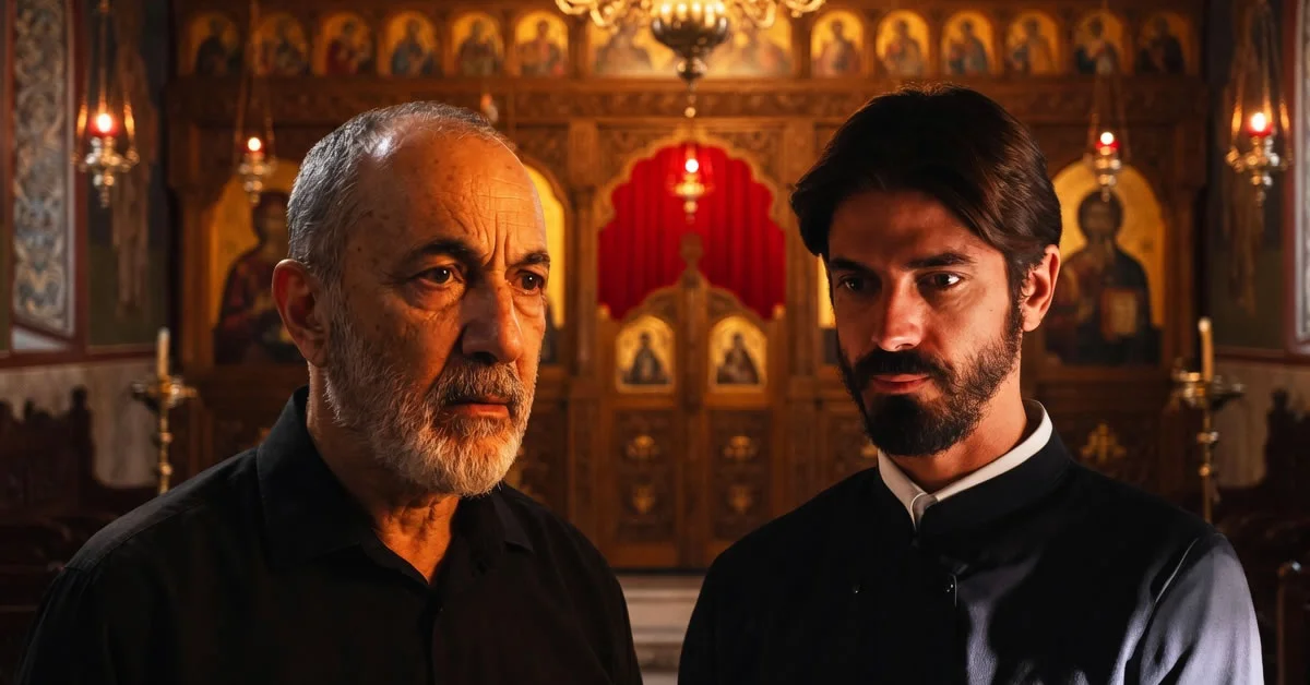 Ο Λεωνίδας συγκρούεται με τη Χλόη και τον Νικόλαο στα νέα δραματικά επεισόδια της σειράς Άγιος Έρωτας.