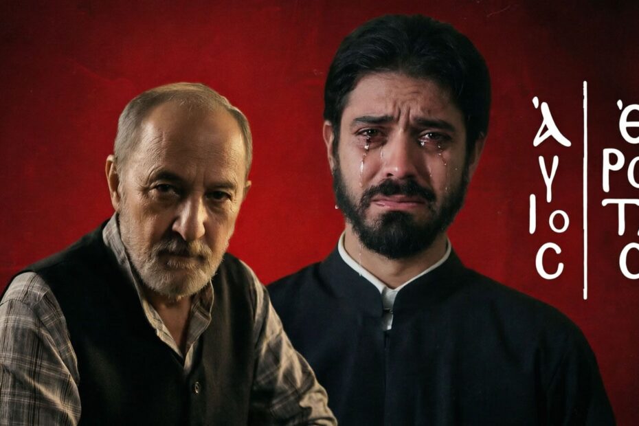 Ο Λεωνίδας πεθαίνει απο το χέρι του Παύλου στην σειρά Άγιος Έρωτας