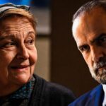 Ο Παύλος με σκοτεινό και απειλητικό βλέμμα απέναντι στην Κική στα νέα επεισόδια της σειράς Άγιος Έρωτας.