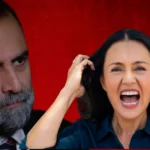 Η Σμαρώ σε κατάσταση απόλυτης οργής στα νέα επεισόδια της σειράς Άγιος Έρωτας, την ώρα που προσπαθεί να τη συγκρατήσει η Αναστασία.