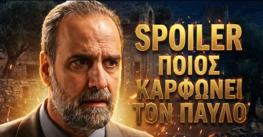 Ο Παύλος με σκοτεινό βλέμμα καταστρώνει το σχέδιό του, ενώ η Θάλεια βρίσκεται σε απόγνωση μπροστά στα έγγραφα της εφορίας στα νέα επεισόδια του Αγίου Έρωτα.