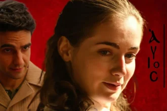 Ο Πέτρος αγκαλιάζει με πάθος την Ειρήνη, ενώ στο άλλο κάδρο η Ελένη βρίσκεται σε απόγνωση κλεισμένη στο ψυχιατρείο, στα νέα επεισόδια της σειράς Άγιος Έρωτας.