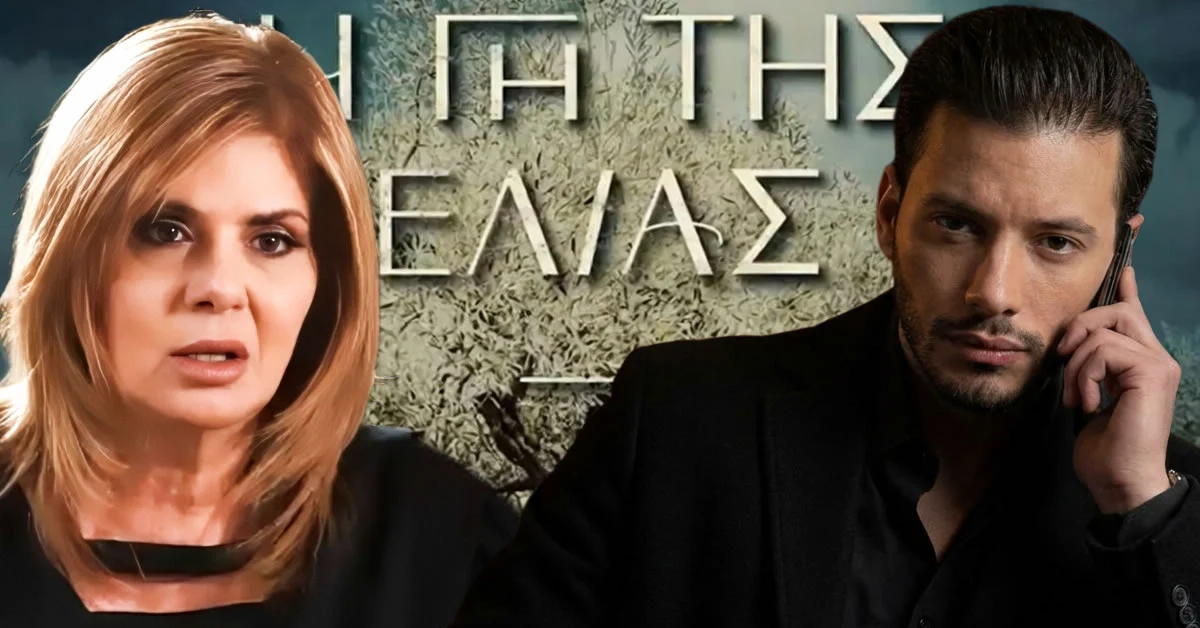 Η Ασπασία συναντά τον αδικοχαμένο γιο της, τον Κίμωνα, στην πιο ανατριχιαστική σκηνή της σειράς Η Γη της Ελιάς.