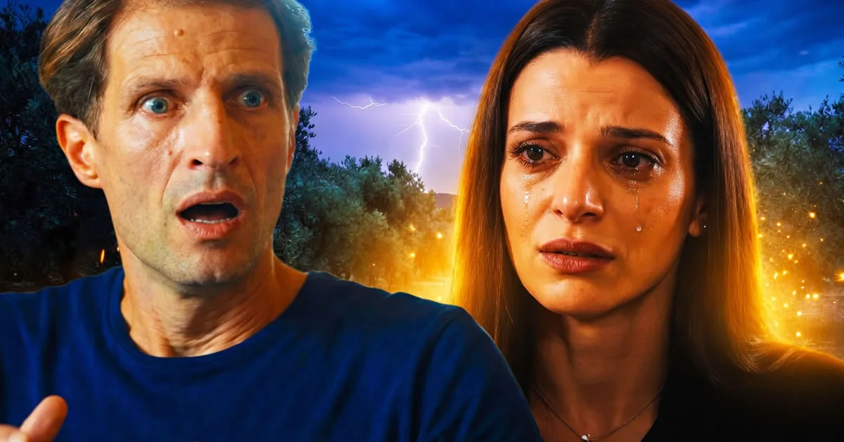 Η Ισμήνη κρατάει μαχαίρι σε κατάσταση αμόκ και συγκρούεται με τον Κωνσταντίνο στα νέα επεισόδια της σειράς Η Γη της Ελιάς.