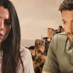 Η Ισμήνη και ο Μιχάλης σε μια στιγμή τρυφερότητας στα νέα επεισόδια της σειράς Η Γη της Ελιάς, αφήνοντας πίσω τις παλιές τους κόντρες.