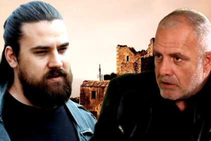 Ο Στάθης από τη σειρά Η Γη της Ελιάς φανερά εκνευρισμένος μετά την άγρια κόντρα στο σημερινό επεισόδιο.