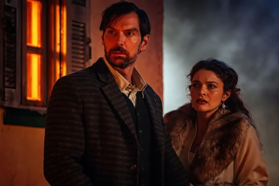 Ο Πέτρος και η Αλίκη σε σκηνή μεγάλης έντασης από το νέο διπλό επεισόδιο της δραματικής σειράς του ΑΝΤ1, Grand Hotel.