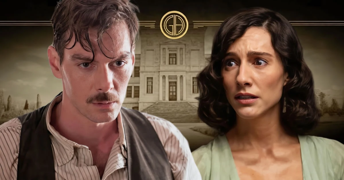 Ο Πέτρος έξαλλος αρπάζει τη Σοφία, η οποία τον κοιτάζει τρομοκρατημένη, στα νέα γεμάτα ένταση επεισόδια της σειράς Grand Hotel του ΑΝΤ1.