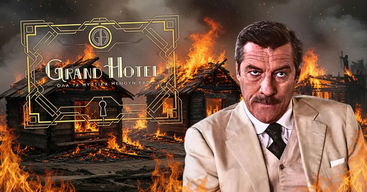Οι φλόγες τυλίγουν τα σπίτια στον προσφυγικό μαχαλά στα νέα δραματικά επόμενα επεισόδια του Grand Hotel.