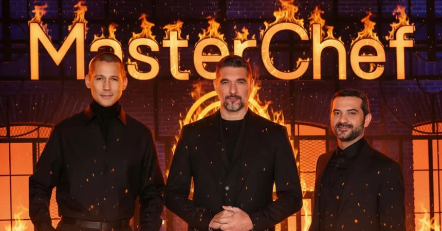 Οι παίκτες του MasterChef 2026 μαγειρεύουν υπό τεράστια πίεση στην τελευταία δοκιμασία της εβδομάδας Thriller, με τους κριτές να παρακολουθούν αυστηρά.