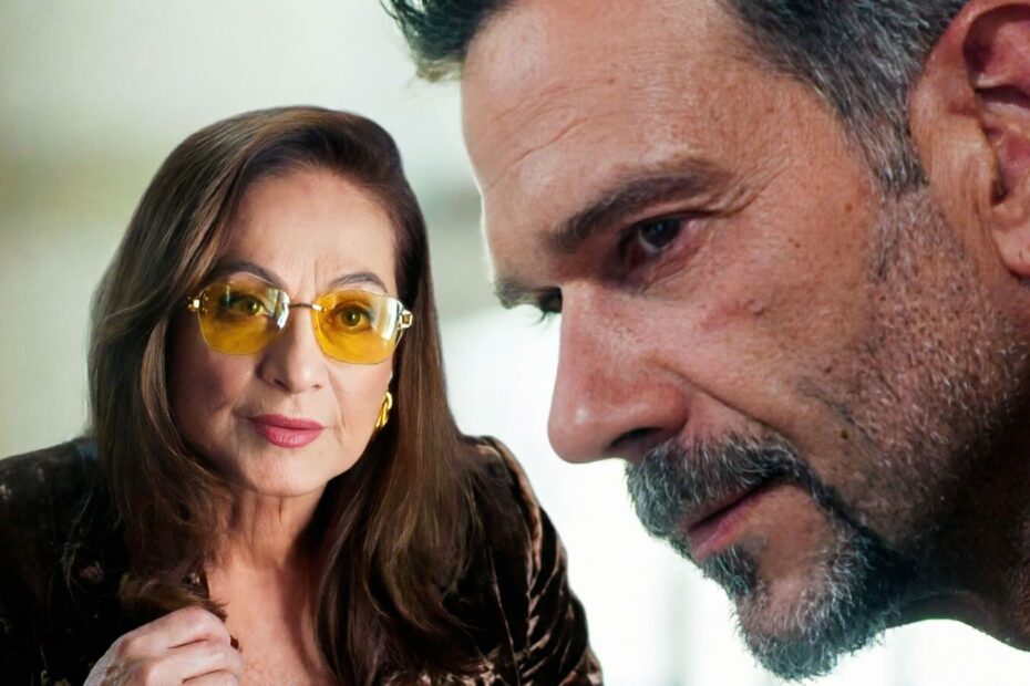 Η Αλεξάνδρα βάζει σε εφαρμογή το αδίστακτο σχέδιό της για να αγοράσει τις μετοχές της ERGAN από τον Οδυσσέα στη σειρά Μια νύχτα μόνο.