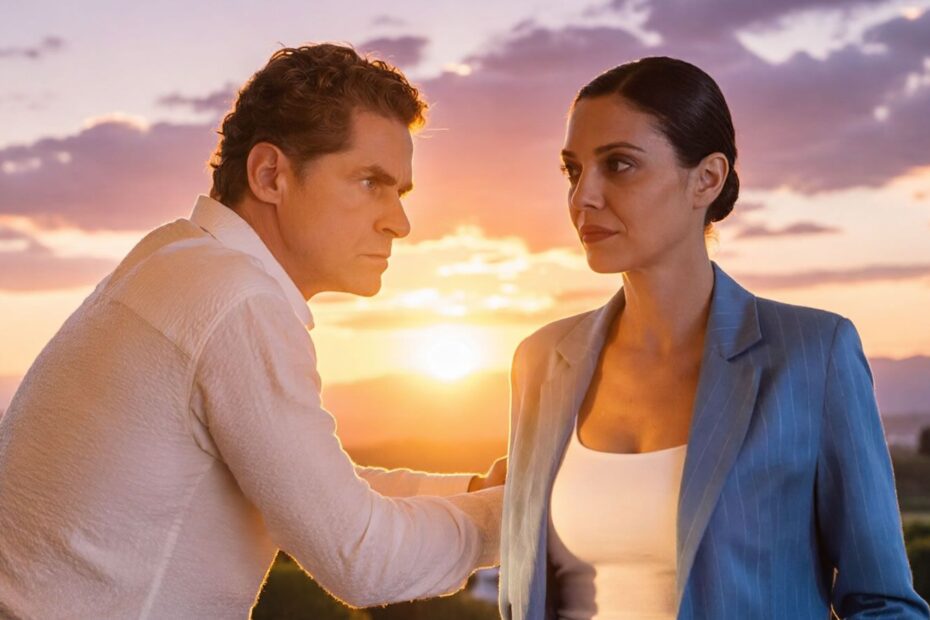 Ο Οδυσσέας και η Αρετή σε σοκ μετά τη διαρροή του ροζ βίντεο και τη μεταφορά της στο νοσοκομείο στα νέα επεισόδια της σειράς Μια νύχτα μόνο.