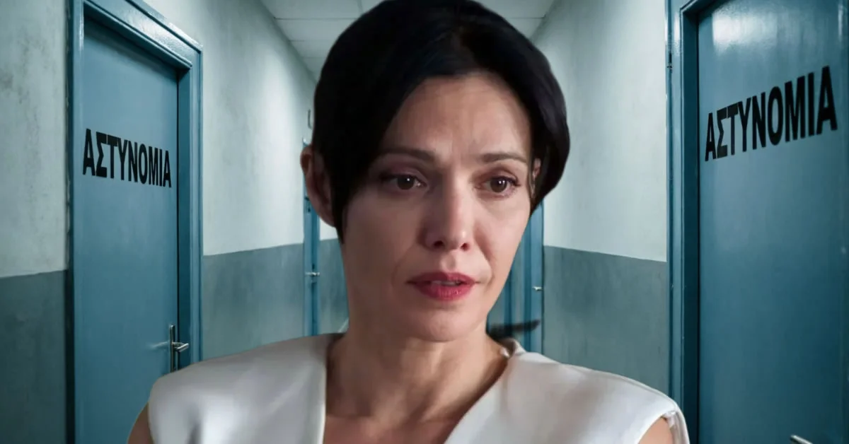 Η Αρετή καταρρέει αντικρίζοντας μια απρόσμενη εικόνα στο αστυνομικό τμήμα, στα νέα επεισόδια της σειράς Μια νύχτα μόνο στο MEGA.