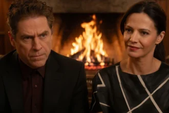 Ο Οδυσσέας δείχνει το βίντεο με τις αποδείξεις της αθωότητάς του στην Αρετή, ενώ ο Σταύρος στέκεται σοκαρισμένος στα νέα επεισόδια της σειράς Μια νύχτα μόνο.