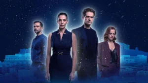 Το λογότυπο της σειράς Μια νύχτα μόνο που προβάλλεται στο MEGA