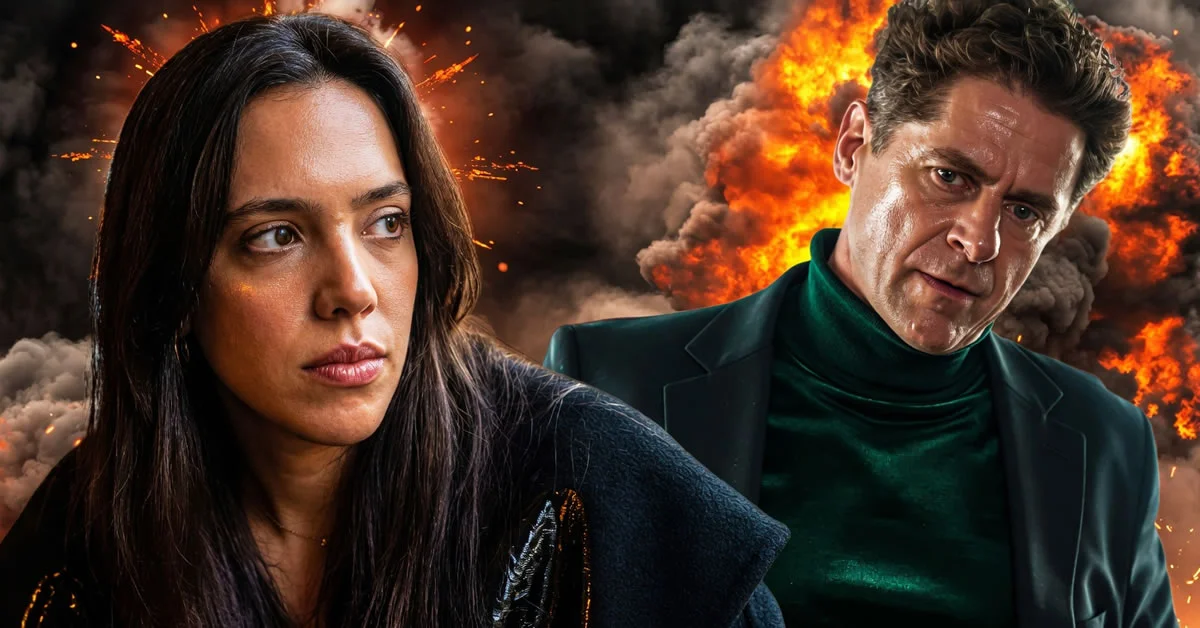 Η Αλεξάνδρα κοιτάζει πονηρά τον Οδυσσέα, ενώ σε άλλο πλάνο η Αρετή χάνει τις αισθήσεις της και καταρρέει στα νέα επεισόδια της σειράς Μια νύχτα μόνο.